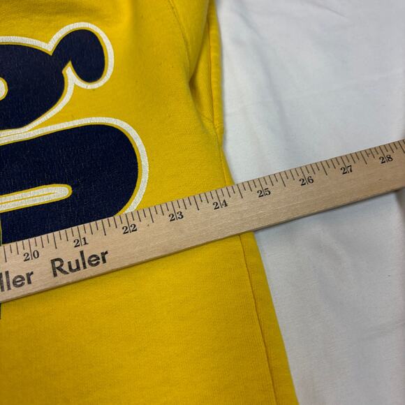 Vintage University of Michigan Spellout Sweatshirt Calhoun Crewneck 80s 90s - Picture 6 of 13